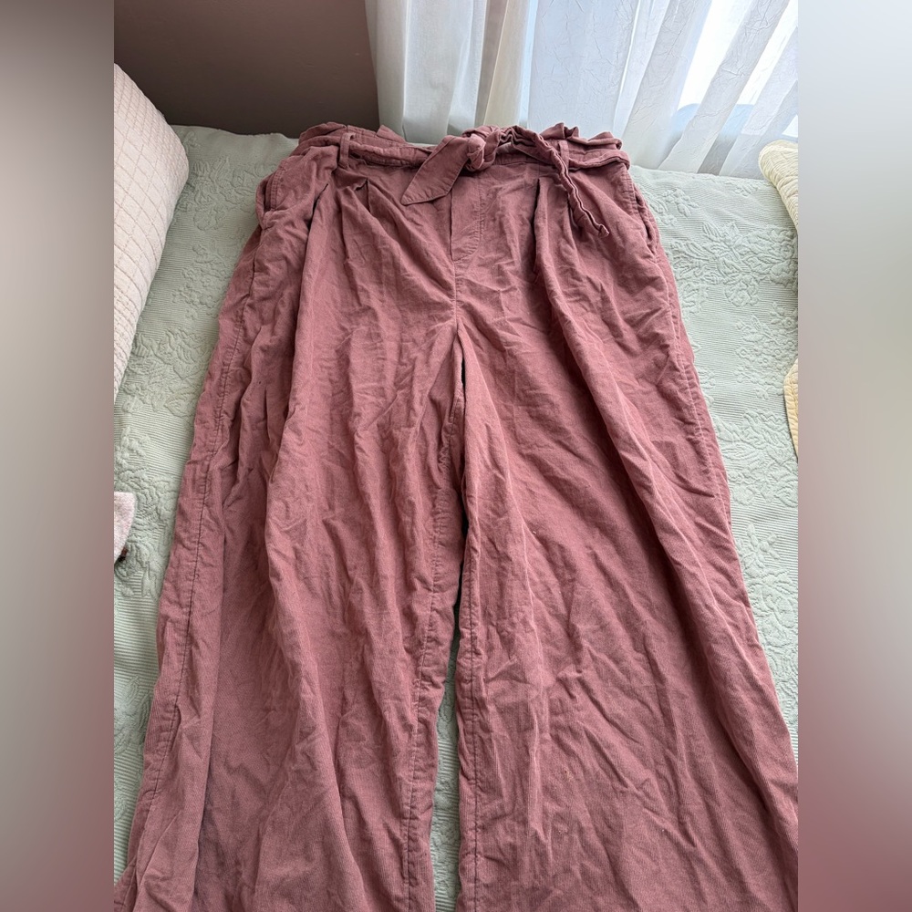 American eagle corduroy paper bag pants